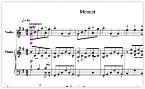 巴赫小布舞曲 Bach Minuet G major