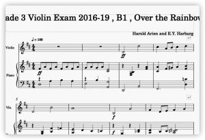 ABRSM 英皇三级曲目 – Rainbow
