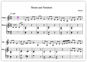 ABRSM 英皇三级曲目 – Theme
